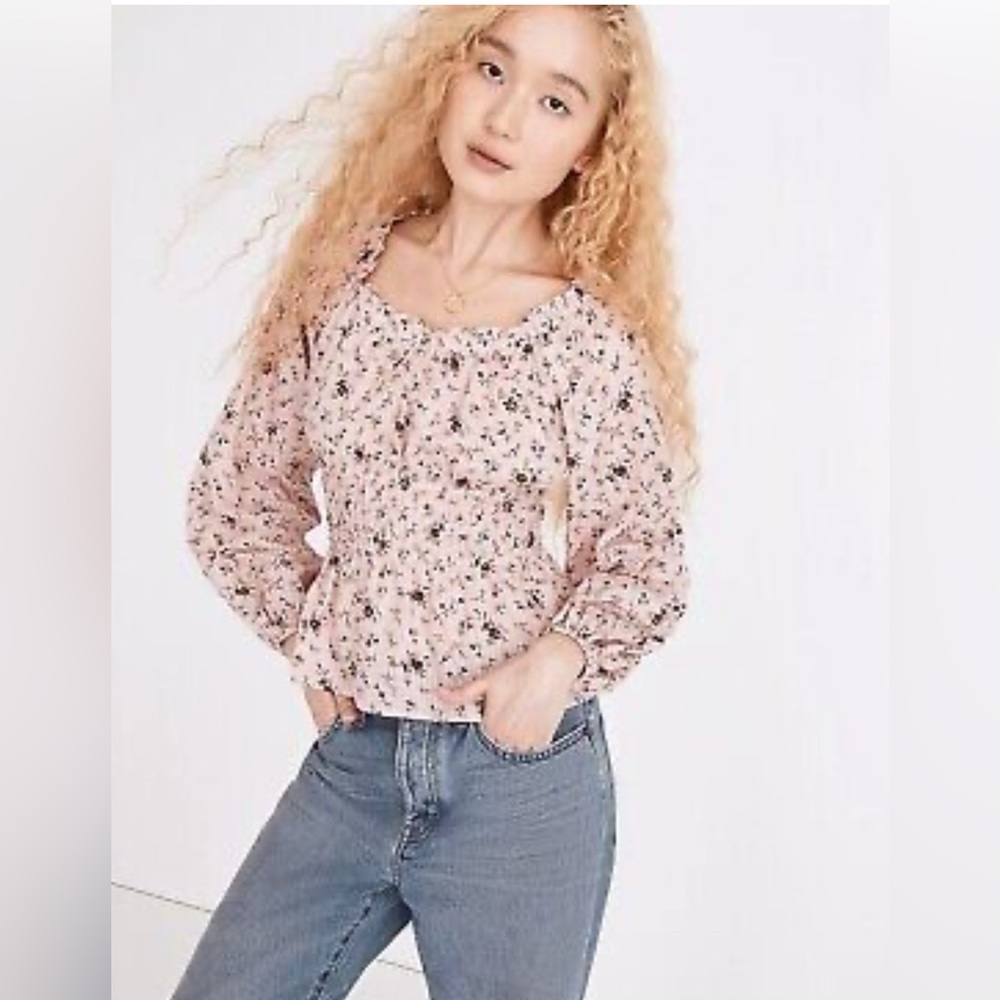 Madewell Sofia boho top